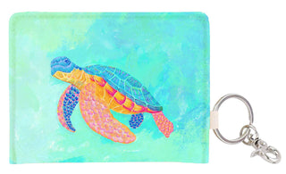 Sea Turtle Keychain Wallet