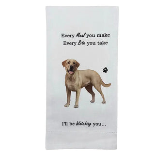 Yellow Labrador Kitchen Towel