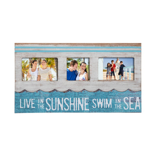 Sunshine/ Sea Tri Picture Frame