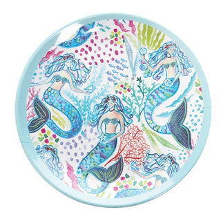 Mermaid Garden Melamine Plate *2 Styles*
