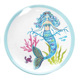 Mermaid Garden Melamine Plate *2 Styles*