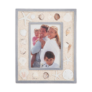 Large Shell & Sand 5X7 Picture Frame