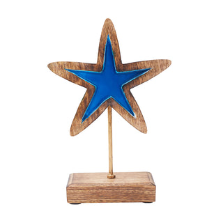 Blue Sea Star Figurine