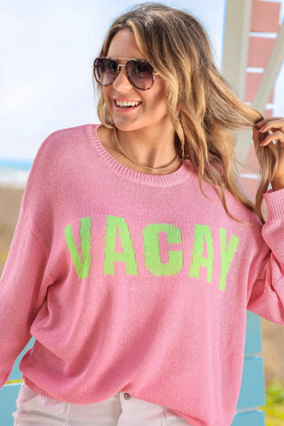 Sunrise Lightweight Sweater- Vacay