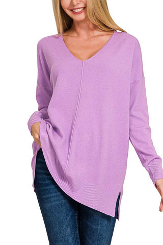 Think You Will Sweater In Lavender