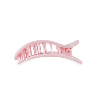 Flat Round Hair Clip | Medium | Pink Ribbon Power