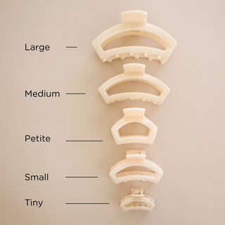Open Almond Beige | Petite | Hair Clip