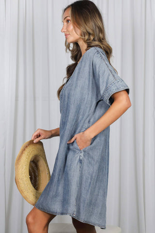 River Denim Dress