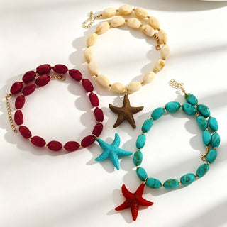 Sea of Starfish Necklace