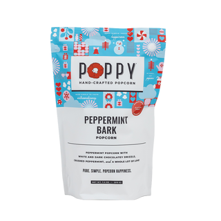 Peppermint Bark Popcorn Holiday