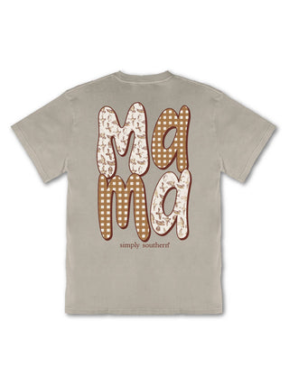 Mama Duck Miniwash Short Sleeve T-Shirt in Birch
