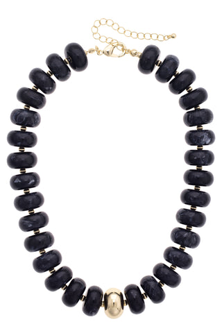 San Sebastian Beaded Resin Necklace