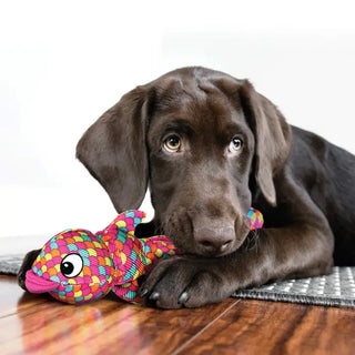 Kong® Wubba Finz Dog Tug Toy Pink Small