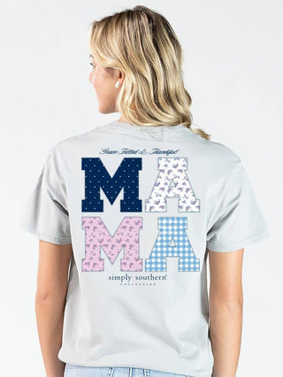 Preppy Mama Short Sleeve T-Shirt in Lunar