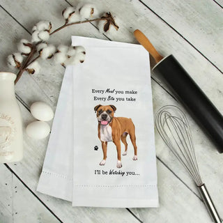 Uncropped Boxer Kitchen Towel