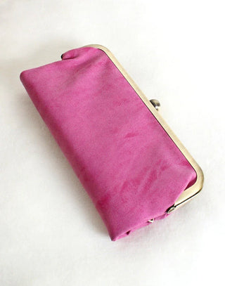 Drive It Forward Clutch Bag in Barbie Pink