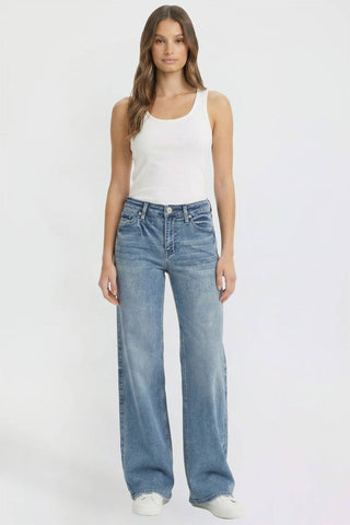 Women's Bella High Rise Wide Leg Jeans