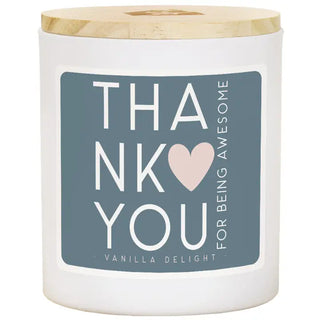Thank You Candle - Vanilla Delight