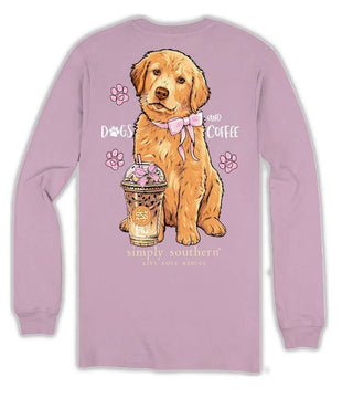 Dogs & Coffee Long Sleeve T-Shirt