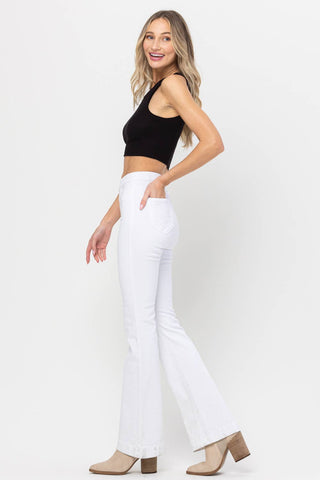 All About The Flare Jeans In White