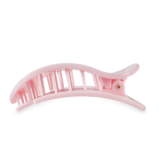 Flat Round Hair Clip | Large | Pink Ribbon Power