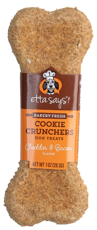 Etta Says! Cheddar & Bacon Cookie Cruncher