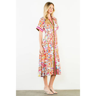 Walk Aimlessly Maxi Dress in Purple