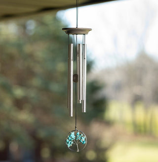 Serenity Tree Small Chime In Turquoise