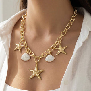 Life At Sea Charm Chain Necklace