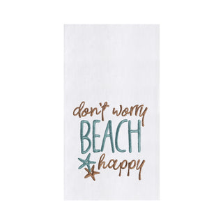 Don't Worry, Beach Happy Towel