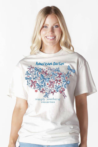 American Darling T Shirt in Oyster