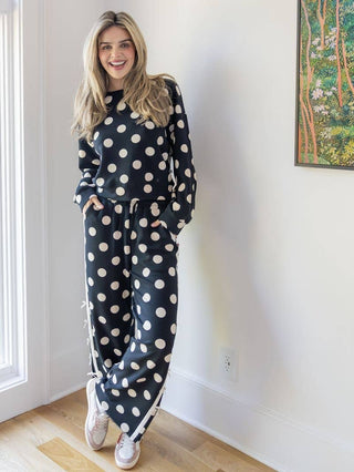 Dotted Daydream Pants In Black