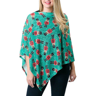 Holiday Nutcracker Poncho