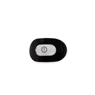 Jet Black | Tiny | Flat Round Clip