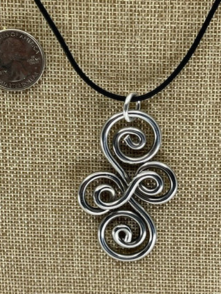 Curlz Pendant Necklace