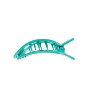 Square Flat Hair Clip | Medium | Totally Turquoise