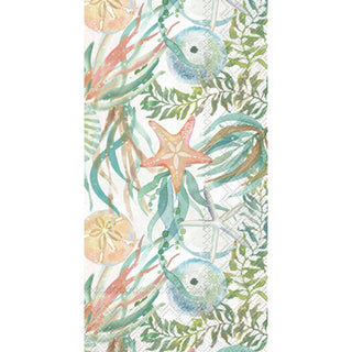 Paper Guest Towels Pack/20 Watercolor Coast