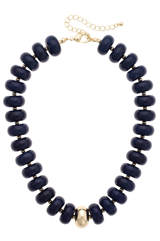 San Sebastian Beaded Resin Necklace