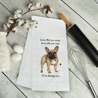 French Bulldog Kitchen Towel