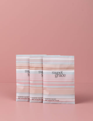 Sweet Grace Modern Stripe Sachet