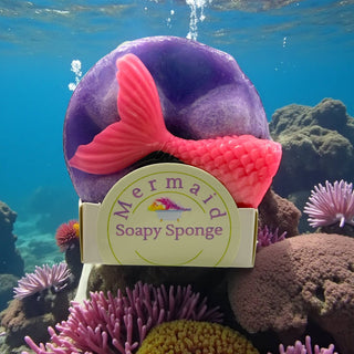 Soapy Sponge Mermaid Love