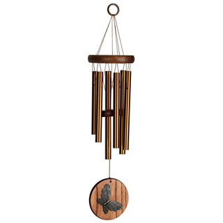 Habitats Teak Butterfly Chime