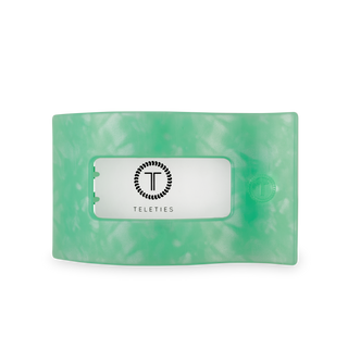 Flat Rectangle Hair Clip | Large | Spring Splash