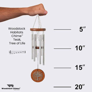 Habitats Teak Tree Of Life Chime