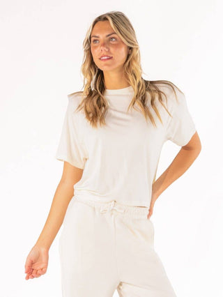 Basic Day Top in Ivory