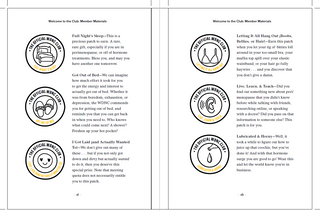 Official We Do Not Care Club Handbook: Melani Sanders