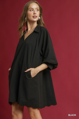 Asking Now Dress In Black