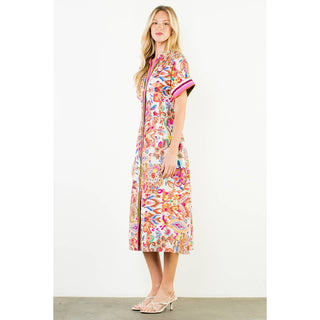 Walk Aimlessly Maxi Dress in Purple
