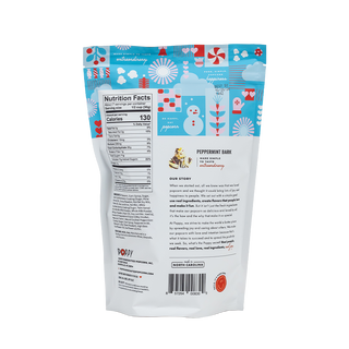 Peppermint Bark Popcorn Holiday