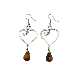 Tiger Eye Banjara Earrings